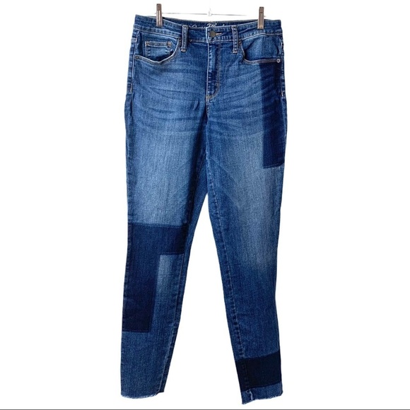 Universal Thread Patchwork Wash Hi Rise Tall Jeans - Picture 2 of 12